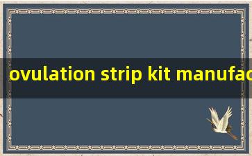  ovulation strip kit manufacturers